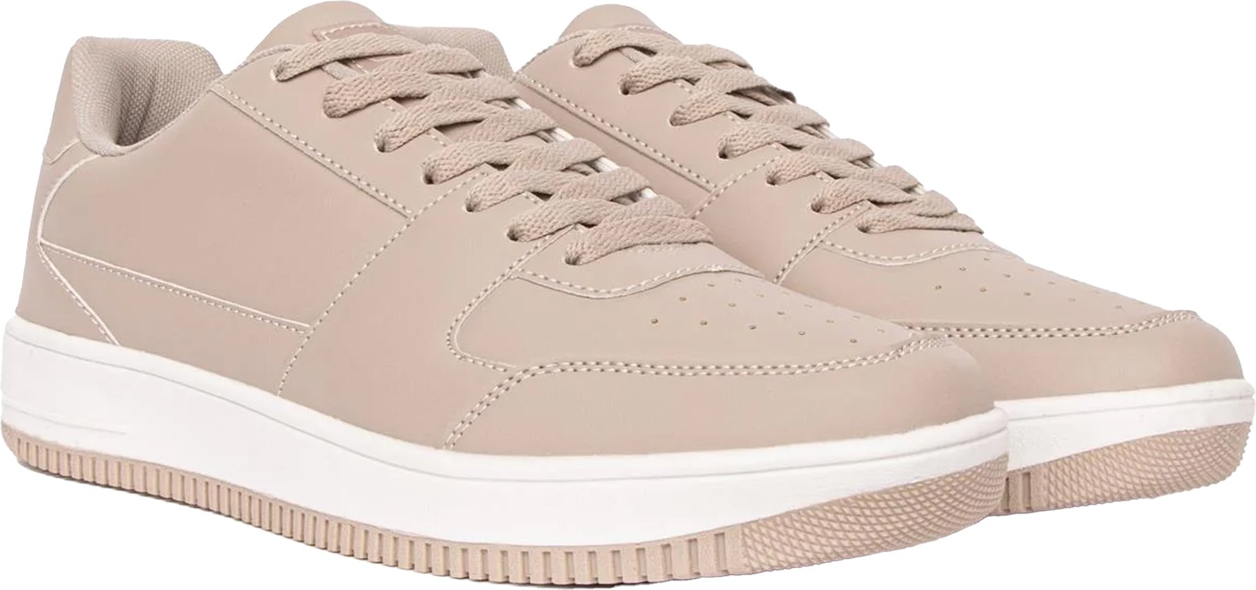 Thumbnail - Crosshatch - Herren Sneaker "Casimiro" (Steinfarben)