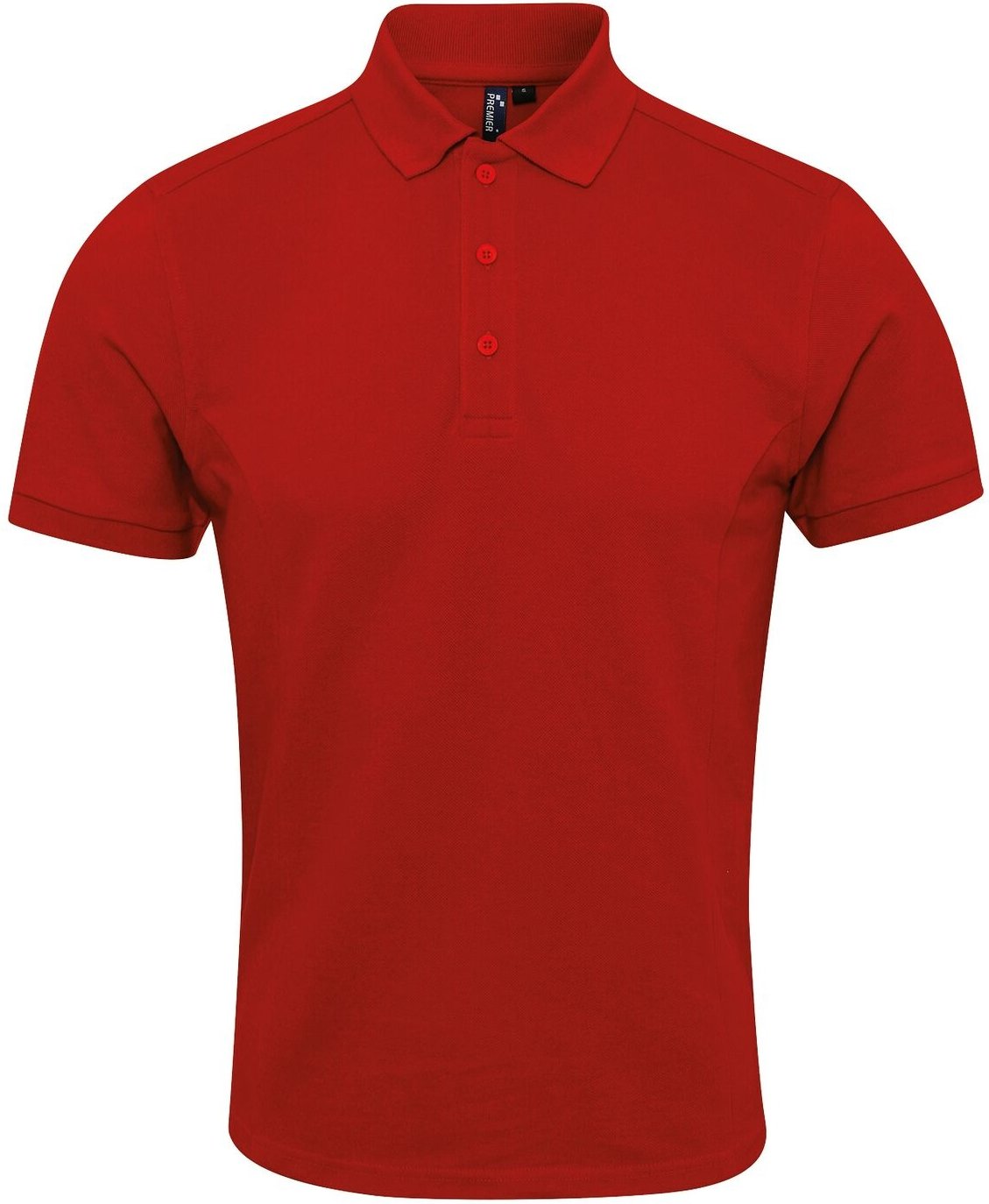 Premier Herren Coolchecker Plus Pique Polo mit CoolPlus (Rot)