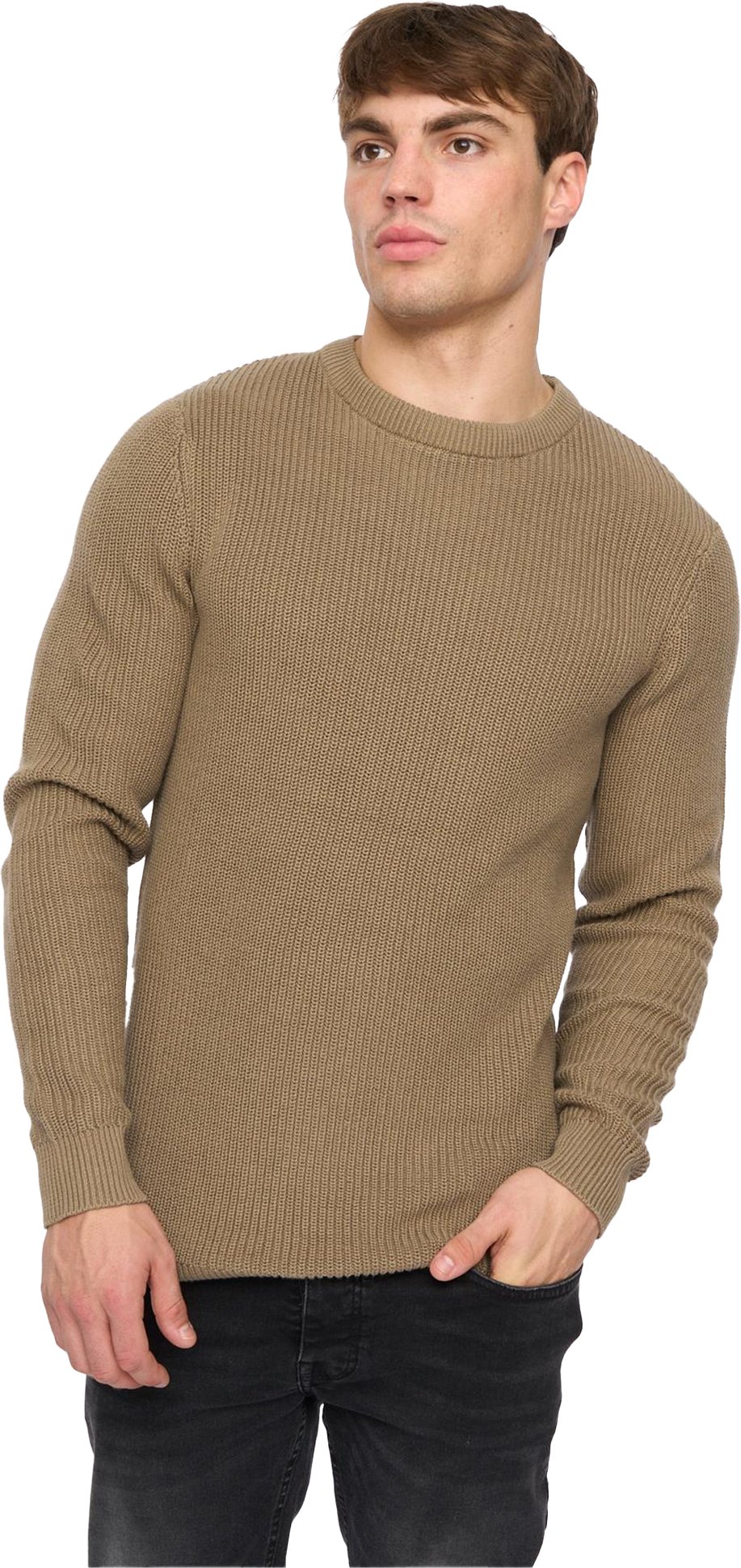 Crosshatch - "Jampster" Sweatshirt für Herren, Rundhalsausschnitt, Jerseyware (Blaugrün)