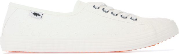 Rocket Dog Chow Chow Elsie Damen Pumps mit Ösen in Weiß