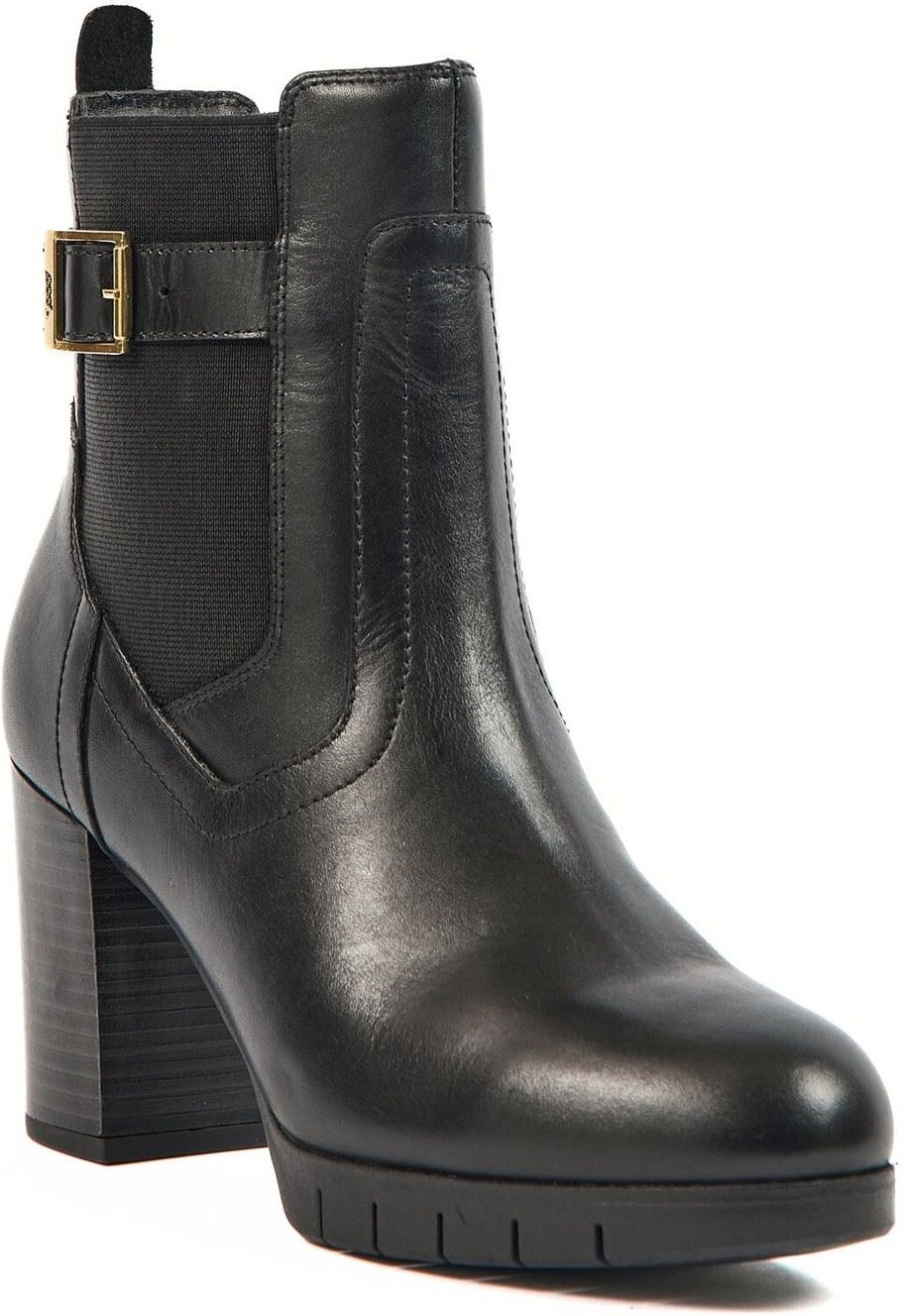 Pod Nala Leder/Textil Damenstiefel Schwarz
