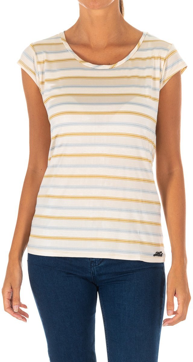 Kurzarm-T-Shirt mit Rundhalsausschnitt für Frauen 10DMC0121