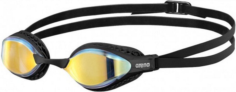Arena - "Airspeed" Schwimmbrille für Herren/Damen Unisex (Gelb/Kupfer/Schwarz)