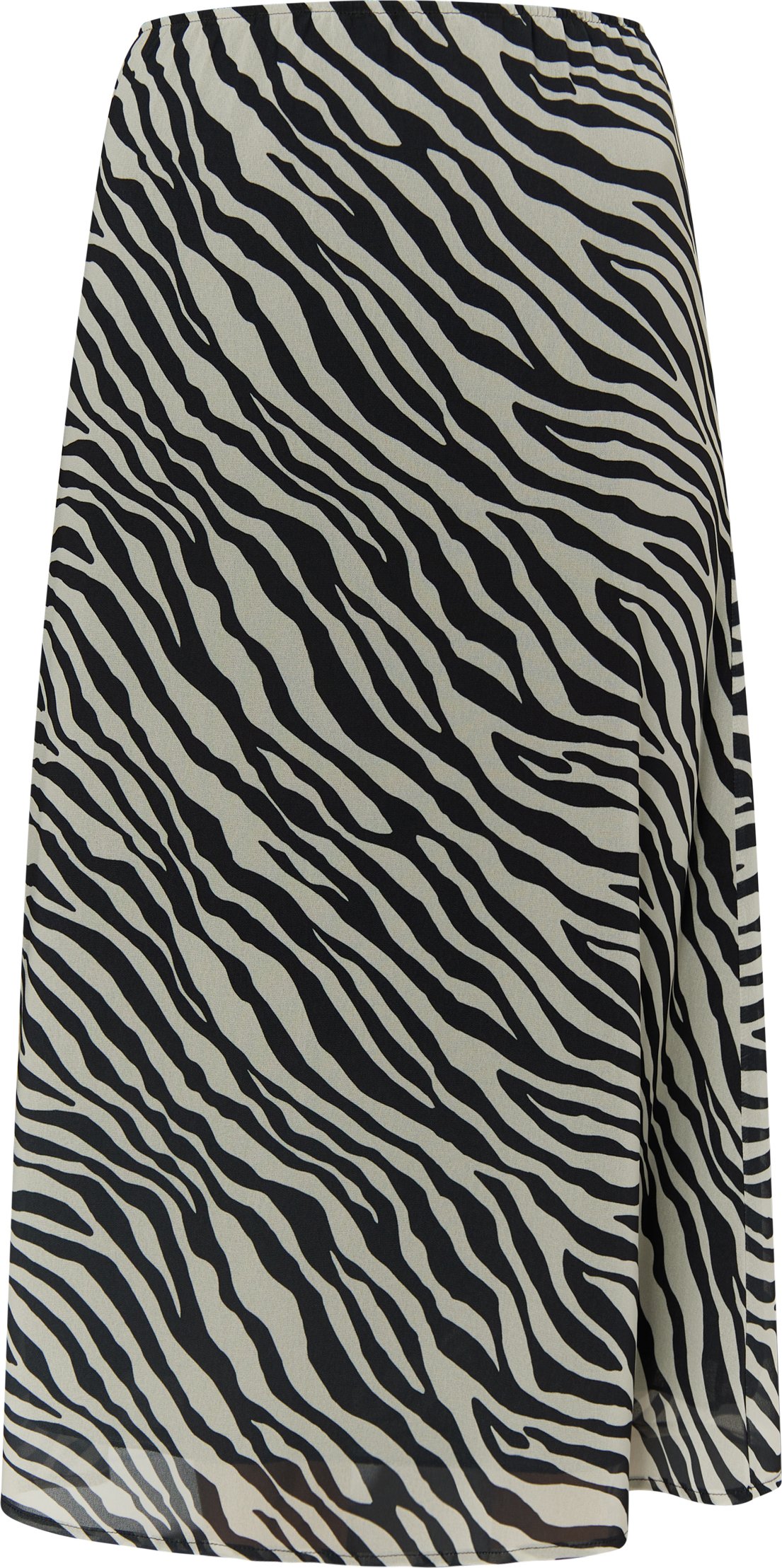 Faina Rock mit Zebra-Print Damen weiss schwarz