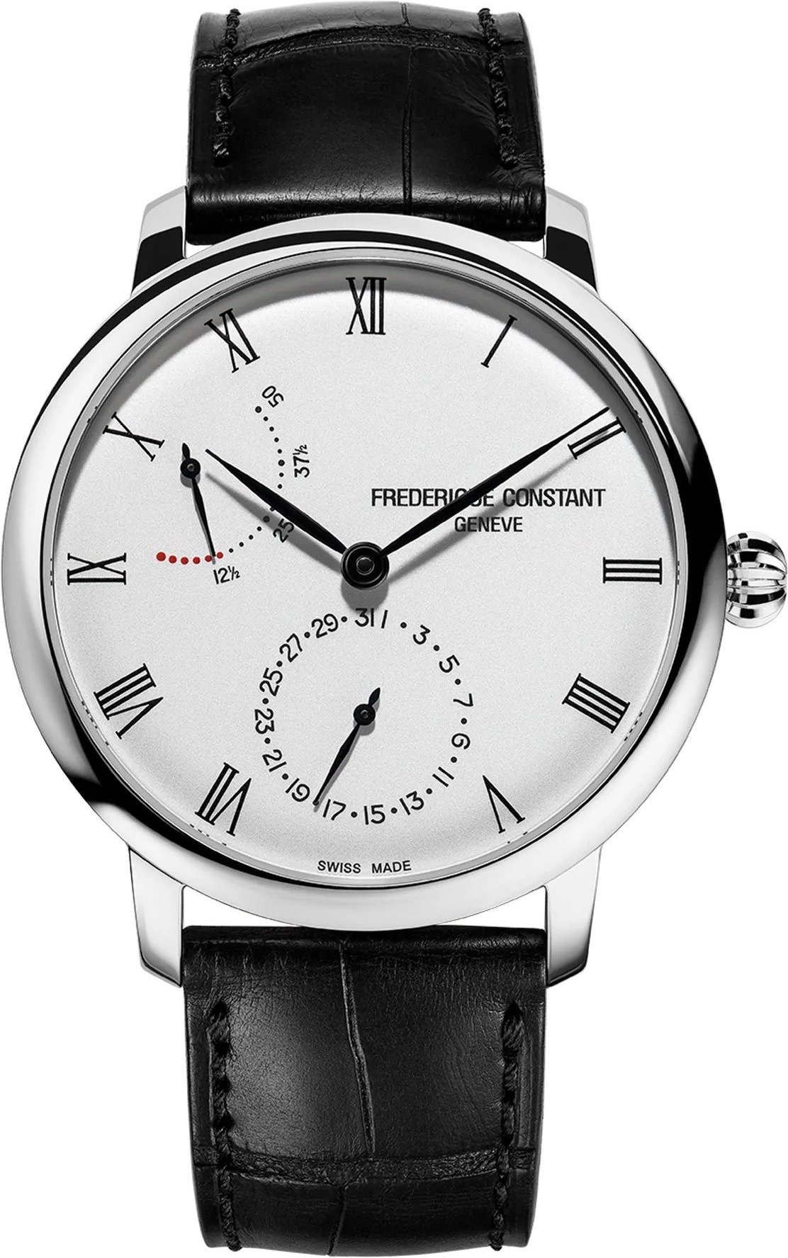 Frédérique Constant Slimline Schwarz Herren Armbanduhr FC-723WR3S6