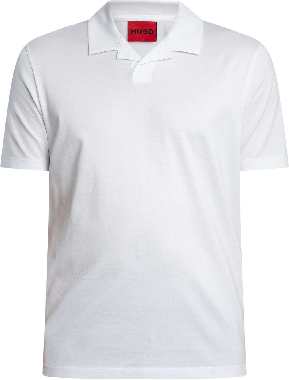 Hugo - "Dimerspolo" Poloshirt für Herren, Stretch, Baumwolle (Weiß)
