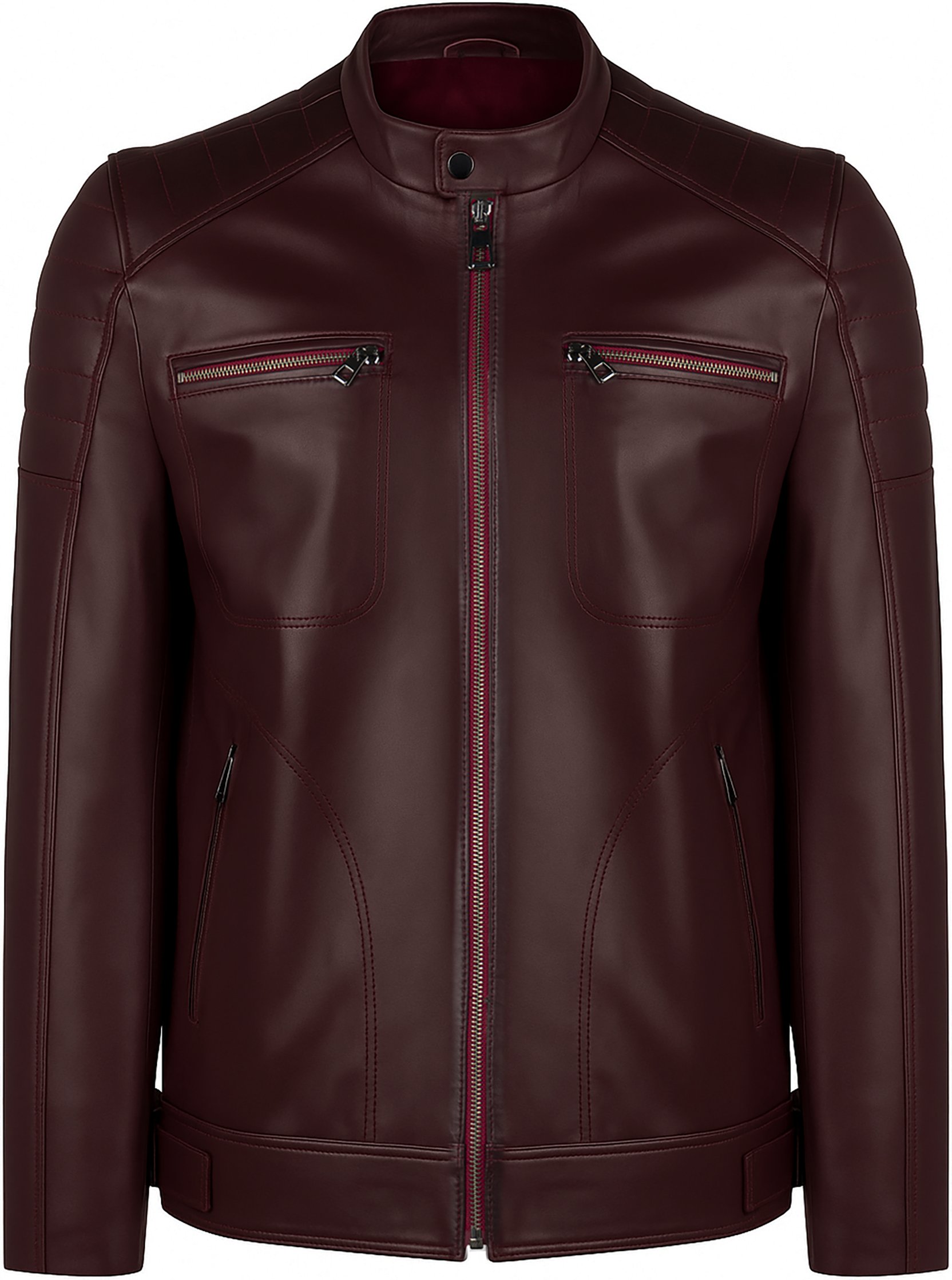 Lederjacke Lederjacke Mit Reißverschluss