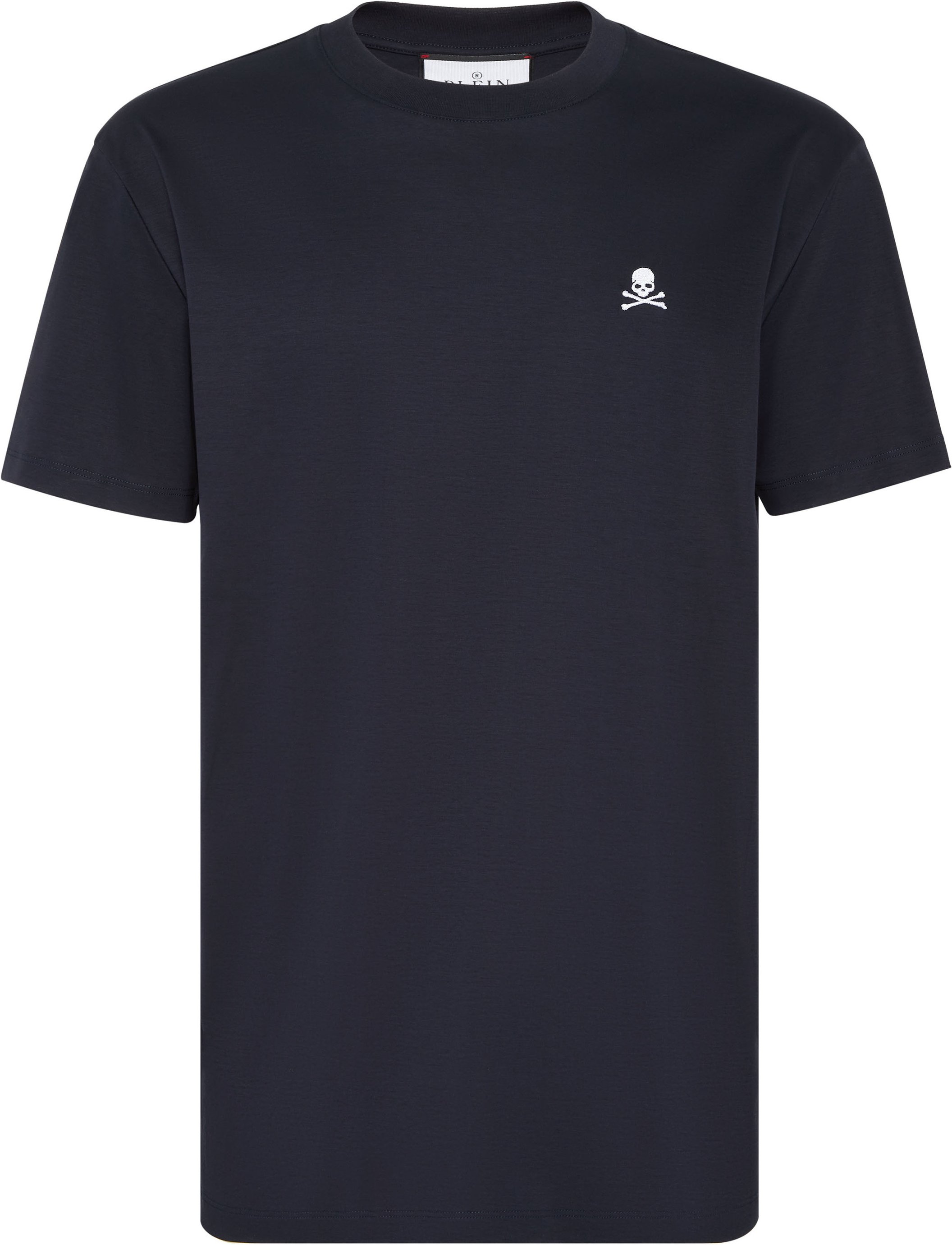 Basic Round Neck T-Shirt Skull