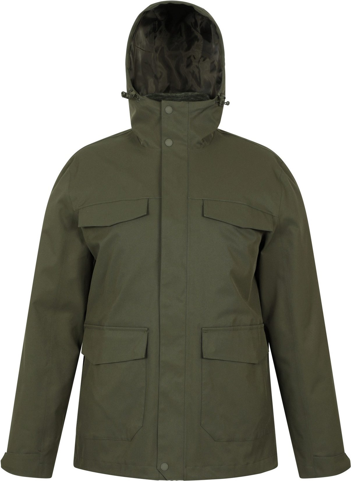 Mountain Warehouse - "Rushes" Jacke, wasserfest für Herren (Khakigrün)