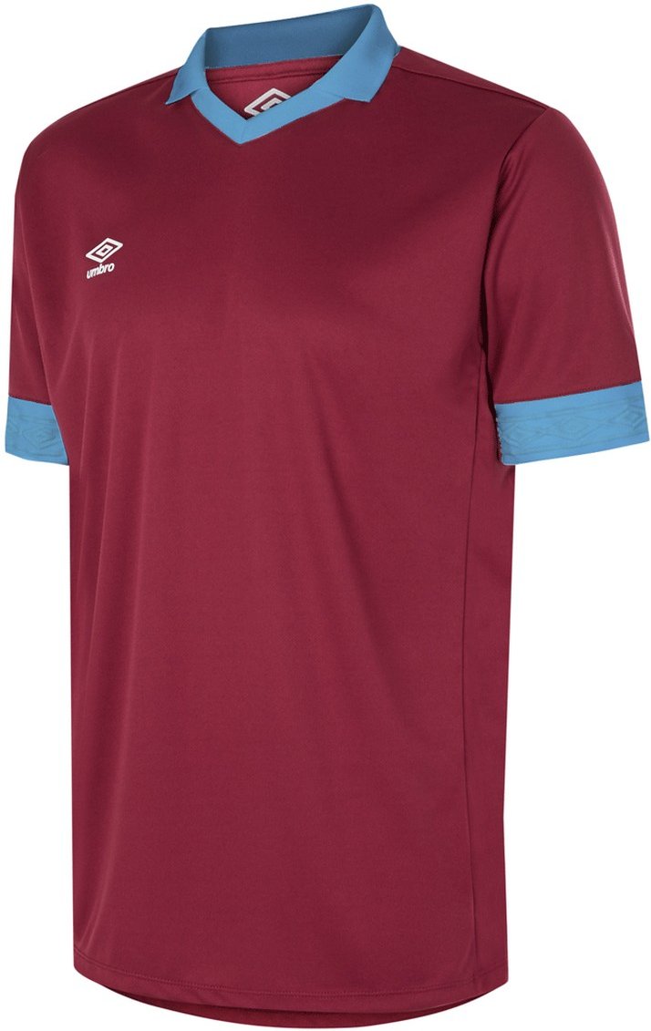Umbro - Maillot TEMPEST - Homme (Bordeaux / Bleu ciel)
