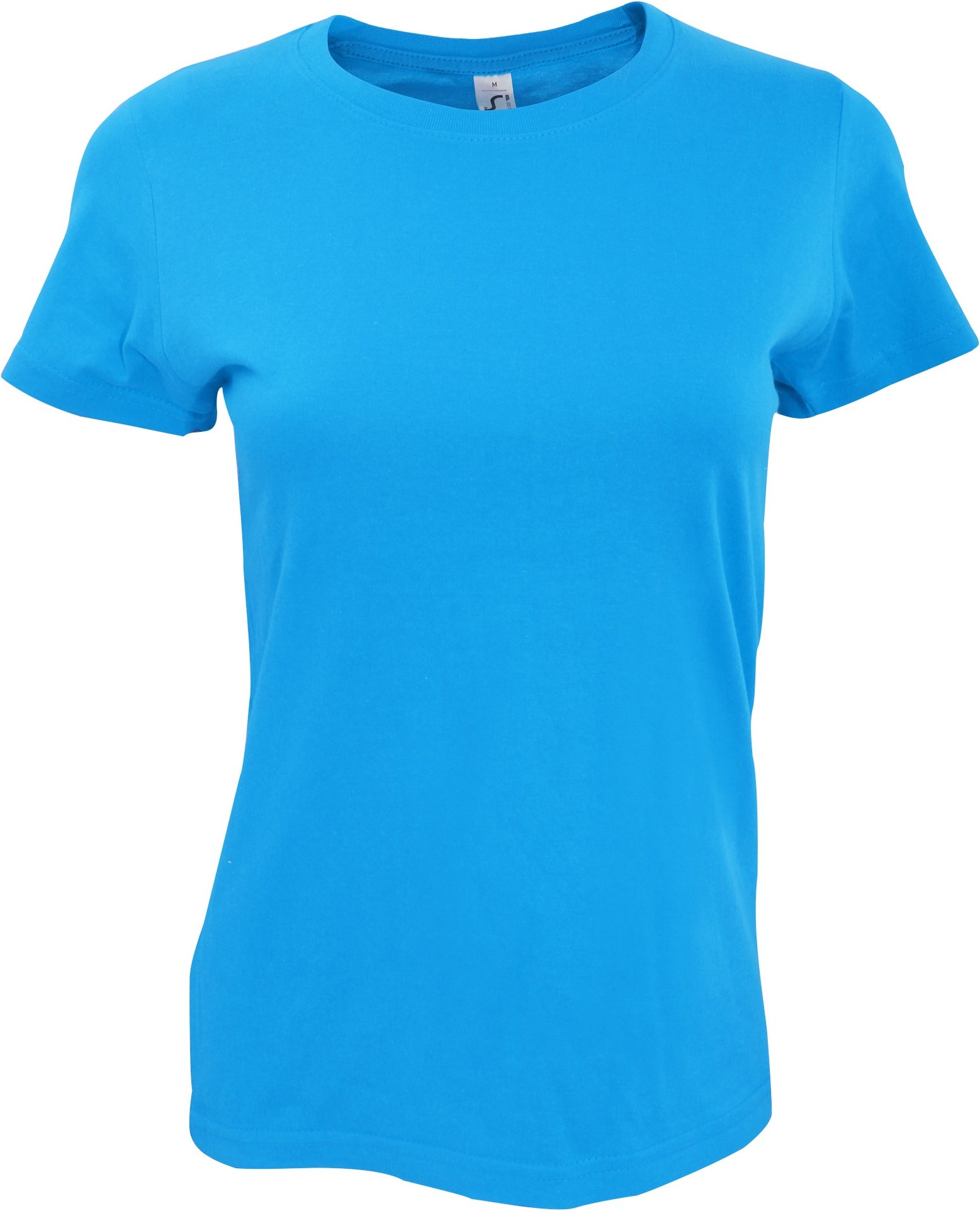 SOLS Womens/Ladies Imperial Heavy Short Sleeve T-Shirt (Karibikblau)