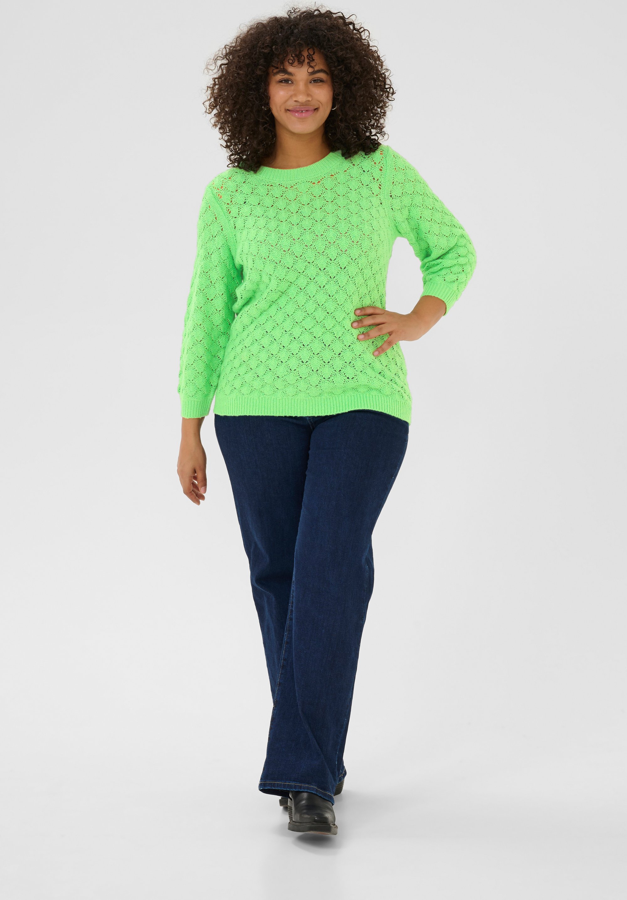 Thumbnail - Strickpullover Regular fit light green