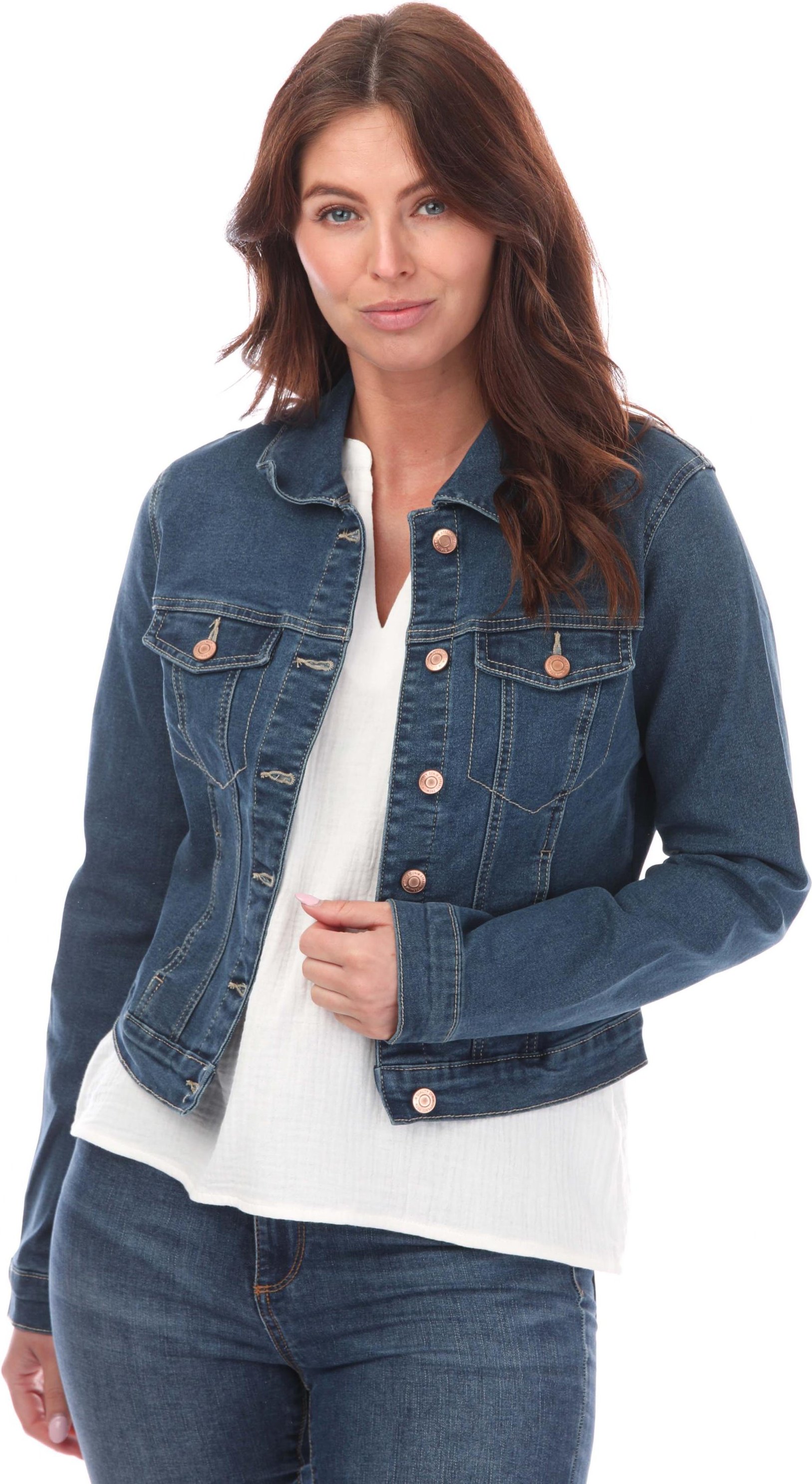 Vero Moda - "Luna" Jeansjacke für Damen (Denim)