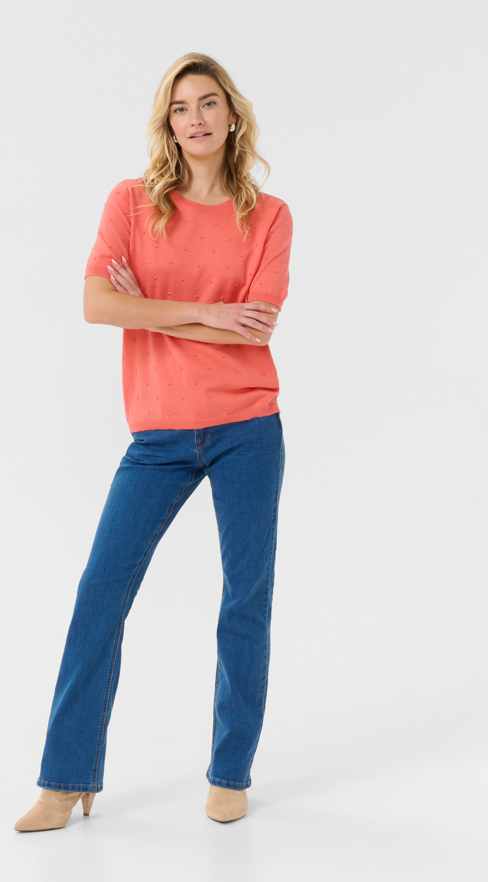 Strickpullover Straight fit rose