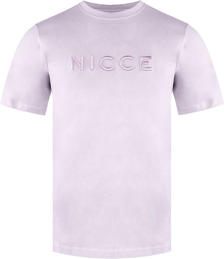 Nicce Short Sleeve Hellrosa Herren Baumwoll Quecksilber T-Shirt 0034 K002 0743