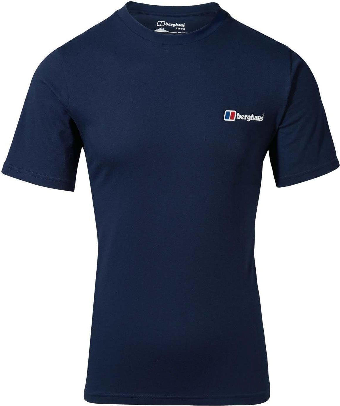 Berghaus - T-Shirt für Herren Baumwolle aus biologischem AnbauKlassisch (Dunkelblau)