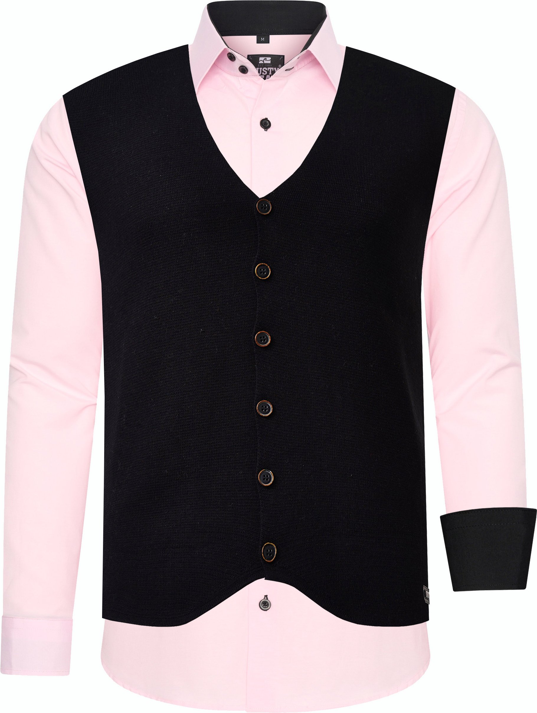 Hemd mit Weste 2-teilig