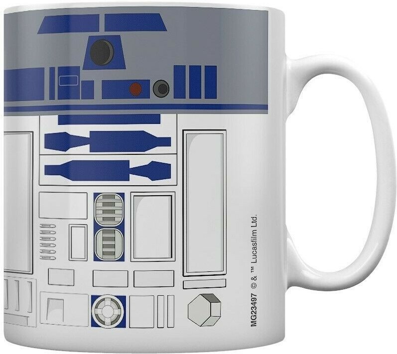 Star Wars - Kaffeebecher (Weiß/Blau/Grau)