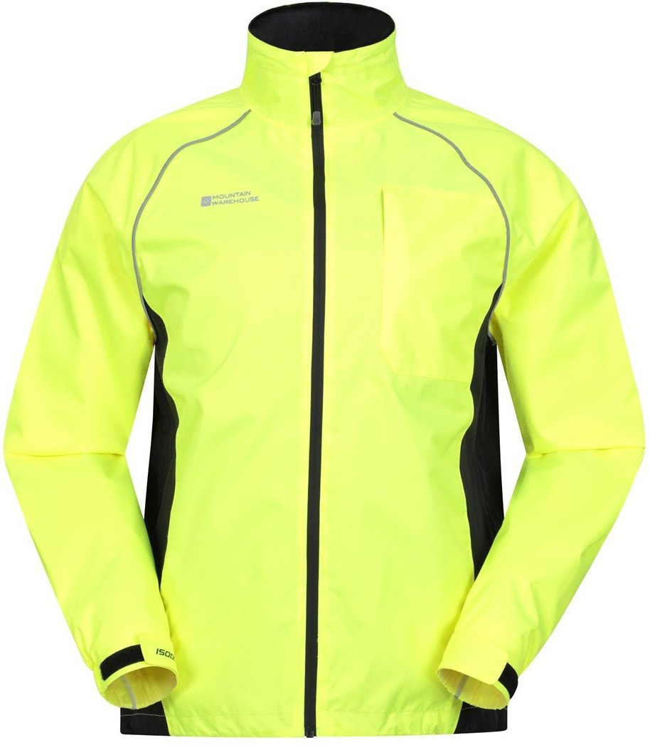 Mountain Warehouse Herren Adrenaline II Wasserdichte Jacke (Gelb)