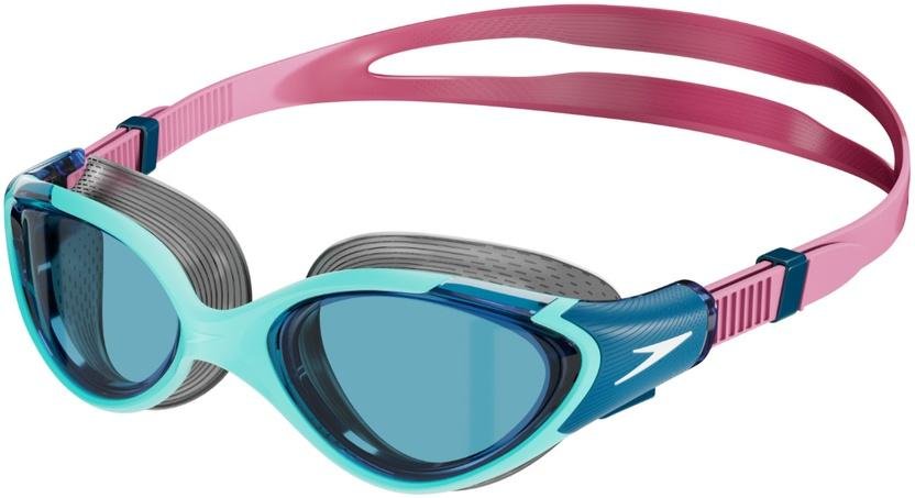 Speedo - "Biofuse 2.0" Schwimmbrille für Damen (Blau/Pink)