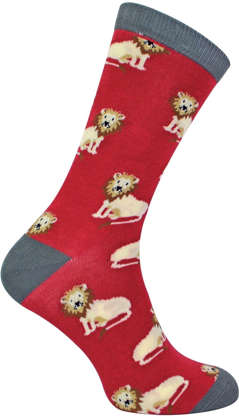 1 Pack Herren Socken mit Tiermuster aus Bambus