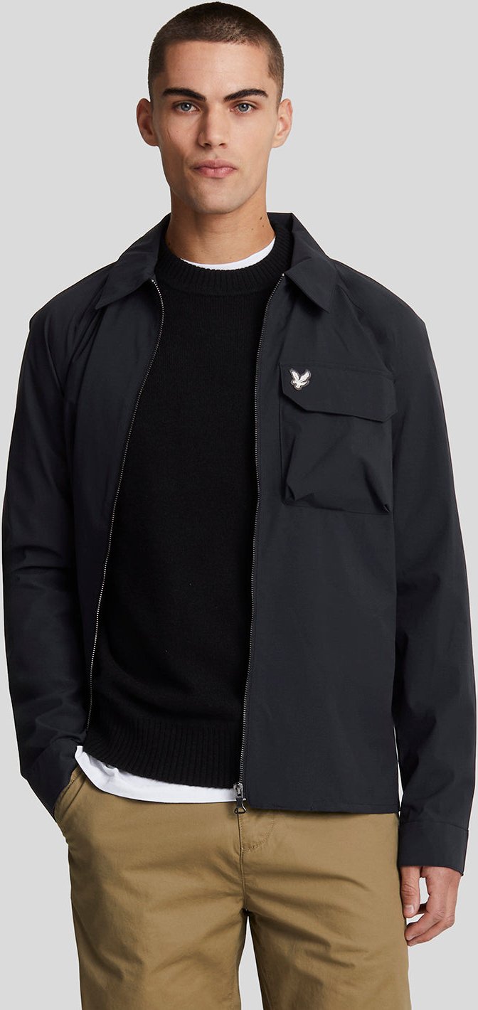 Thumbnail - Lyle & Scott Softshell-Überhemd mit Taschen – Lack