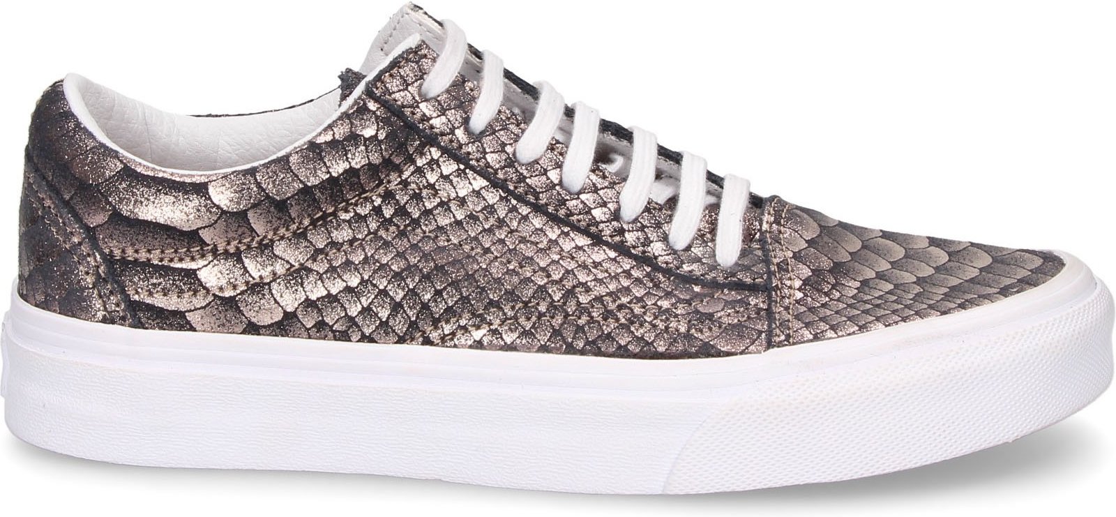 Vans von der Wand Schnüre braun synthetische Frauen Plimsolls 38G1OF9