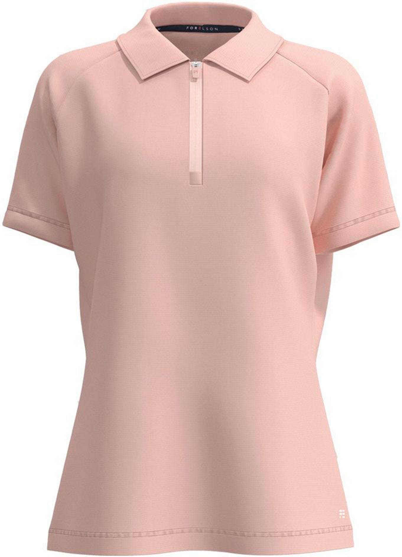 Forelson - "Blockley" Poloshirt Reißverschluss für Damen (Pink)