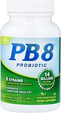 Nutrition Now, PB 8™ Probiotic, Probiotikum, 120 pflanzliche Kapseln (7 Milliarden KBE pro Kapsel)
