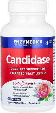 Enzymedica, Candidase, 120 Kapseln