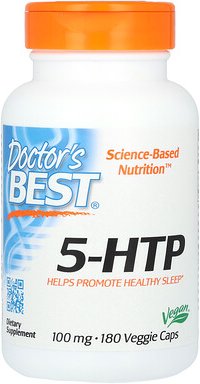 Thumbnail - Doctor's Best, 5-HTP, 100 mg, 180 pflanzliche Kapseln