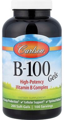 Carlson, B100 Gele, 200 Weichkapseln