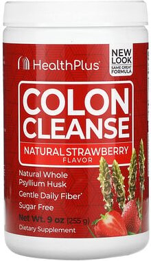 Health Plus, Colon Cleanse, Natürliche Erdbeere, 255 g (9 oz.)