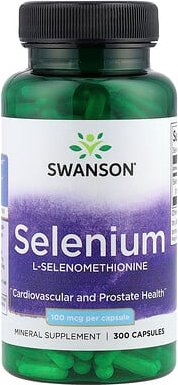 Swanson, Selenium, Selen, 100 mcg, 300 Kapseln