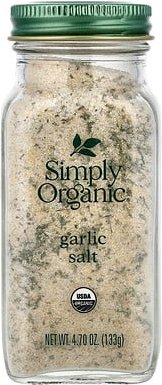 Simply Organic, Knoblauchsalz, 4,70 Oz (133 g)