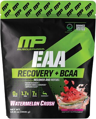 MusclePharm, EAA, Regeneration + BCAA, Watermelon Crush, zur Regeneration + BCAA, Watermelon Crush, 366 g (12,9 oz.)