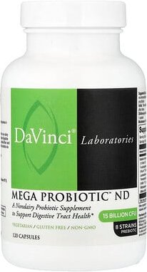 DaVinci Laboratories, Mega Probiotic™ ND, 120 Kapseln