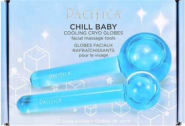Pacifica, Chill Baby, Kühlende-Kryo-Kugel, 2 Glaskugeln