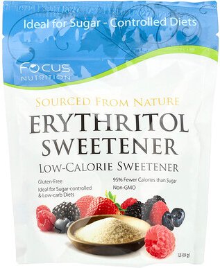 Xyloburst, Erythritol Sweetener, Erythritol-Süßstoff, kalorienarmer Süßstoff, 454 g (1 lb.)