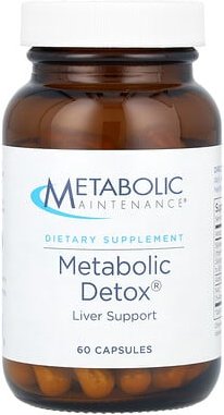 Metabolic Maintenance, Metabolic Detox, metabolische Entgiftung, 60 Kapseln