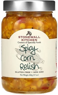 Stonewall Kitchen, Pikantes Maisrelish, mittel, 482 g (17 oz.)