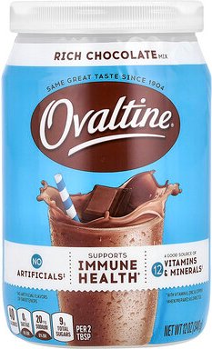 Ovaltine, Rich Chocolate Mix, reichhaltige Schokoladenmischung, 340 g (12 oz.)