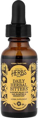 Herbs Etc., Daily Herbal Bitters™, 30 ml (1 fl. oz.)