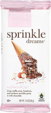 Thumbnail - Chuao Chocolatier, Milk Chocolate Bar, Spread Dreams™, Milchschokoladenriegel, Streuseltraum, 80 g (2,8 oz.)