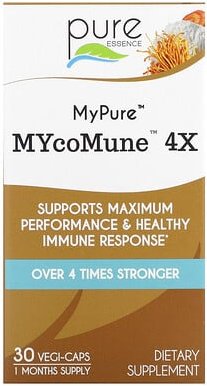 Thumbnail - Pure Essence, MyPure, MYcoMune 4X, 30 pflanzliche Kapseln