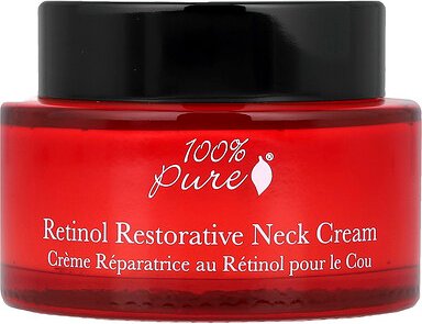 100% PURE, Retinol Restorative Hals-Creme, 42,5 ml (1,5 fl. oz.)