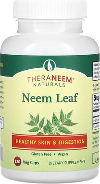 Organix South, TheraNeem Naturals, Neem Leaf, Neem-Blatt, 480 mg, 120 pflanzliche Kapseln