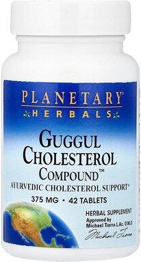 Planetary Herbals, Guggul Cholesterol Compound™, Cholesterol Compound™, 42 Tabletten