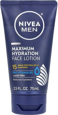 Thumbnail - Nivea, Men, Maximum Hydration Face Lotion, Gesichtslotion mit maximaler Feuchtigkeit, LSF 15, 75 ml (2,5 fl. oz.)