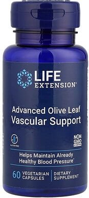 Thumbnail - Life Extension, Advanced Olive Leaf Vascular Support, 60 vegetarische Kapseln